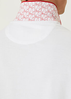 Beymen Club Slim Fit Beyaz Polo Yaka T-shirt - 7
