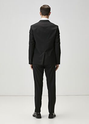 Beymen Club Drop 6 Black Wool Suit - 5