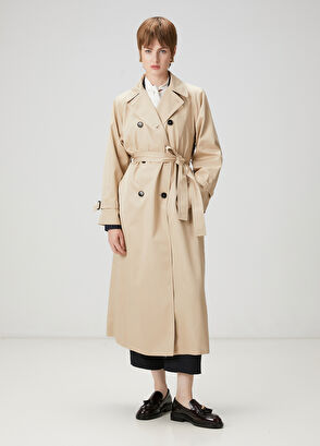 Beymen Club Bej Pardösü - 4