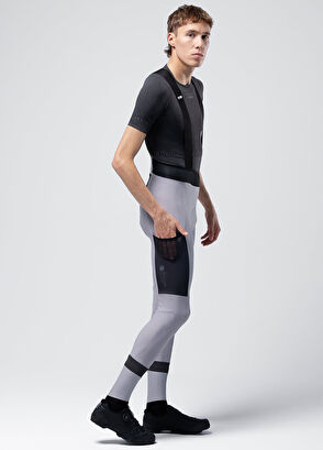 GOBIK Grit G10 Bib Tapioca Men's Thermal Winter Cycling Tights - 8