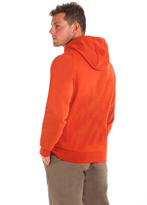 Slam Deck Hoodie Kırmızı Kapüşonlu Erkek Spor Sweatshirt - 4