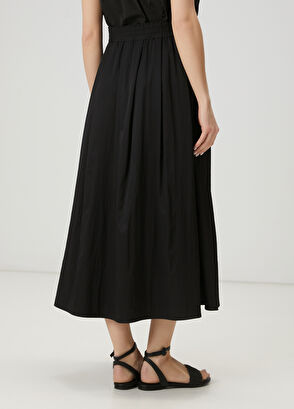 Beymen Club Black Midi Skirt - 5