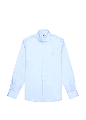 Beymen Club Comfort Fit Non Iron Mavi Gömlek - 8