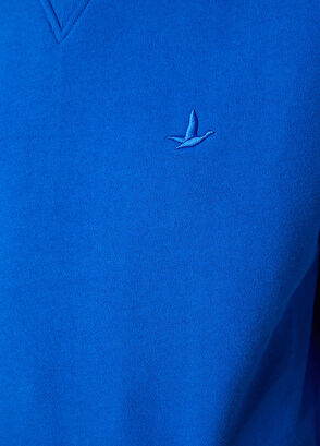 Beymen Club Cobalt Basic Sweatshirt - 8