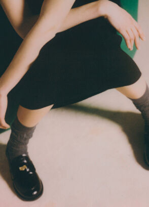 Miu Miu Fırçalanmış Deri Penny Makosen Ayakkabı  - 5