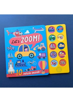 North Parade Publishing - Lets Zoom 10 Button Sound Book Yabancı Dil ...