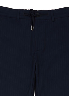 Beymen Club Regular Fit Navy Blue Striped Patterned Sports Tro - 6