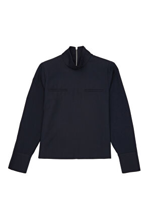 Academia Lacivert Bluz - 8