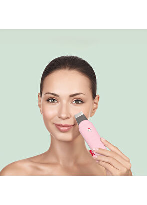 Geske Micro Akım Pembe 9'u 1 Arada Cilt Temizleyici ve Siyah Nokta Giderici Bakım Cihazı - 4