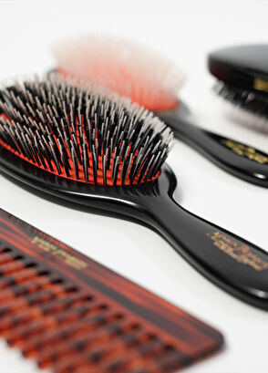 Mason Pearson Pocket Bristle Nylon BN4 Dark Saç Fırçası - 4