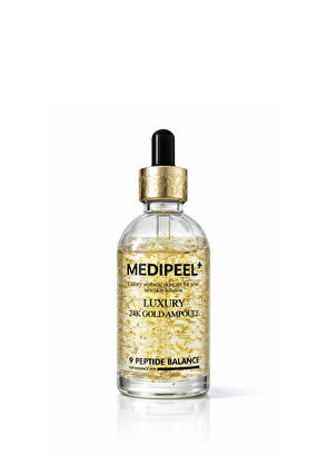 MEDIPEEL Luxury 24k Gold Ampoule 24k Altın Içeren Ampul M0010 Sıkılaştırıcı Cilt Serumu 100 ml - 6