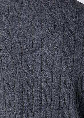 Beymen Club Anthracite Collar Zipper Sweater - 8
