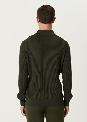 Beymen Club Khaki Polo Neck Knitwear - 5