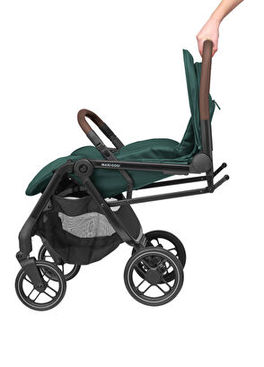Maxi-Cosi Soho Essential Green Otomatik Katlanan Kompakt Seyahat Sistem Olabilen Bebek Arabası - 7