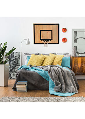 Archtwain Savana Meşe Siyah Tekli Duvar Potası - 6