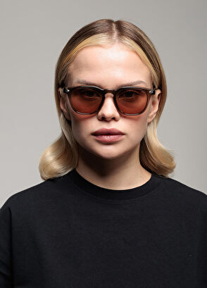 Mess Frames Senior Kahve Asetat Unisex Güneş Gözlüğü - 3