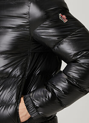 Siyah Puff Mont - Görsel 7