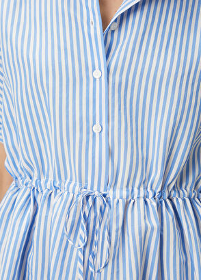 Beymen Club Saks White Mini Shirt Dress - 6