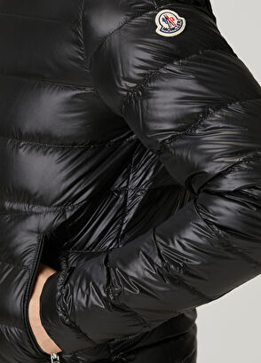 Siyah Puff Mont - Görsel 7