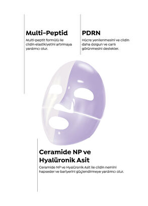 Dermal Seoul Face Peptide PDRN Hydrogel Dissolving Moisturizing Gel Face Mask 34 gr - 3