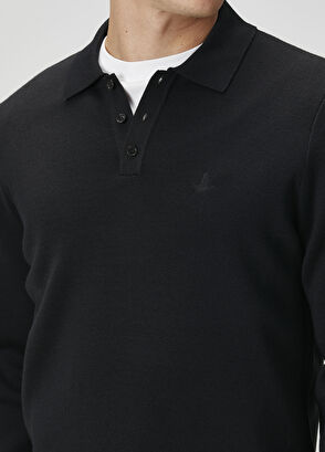 Beymen Club Black Polo Wool Sweater - 6