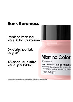 Loreal Professionnel Serie Expert Vitamino Color Renk Koruyucu Maske 250 ml - 3