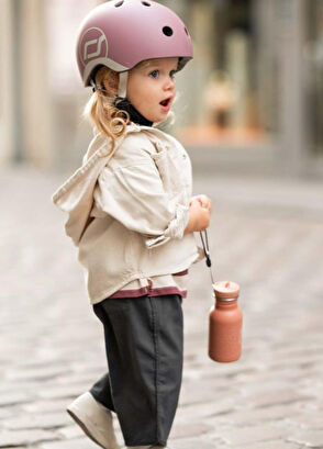 Scoot And Ride Helmet Wildberry Pembe Bebek Çocuk Kaskı  - 7