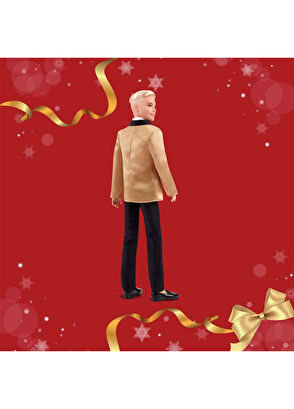Barbie Ken 2025 Mutlu Yıllar Bebeği JGK55 - 5