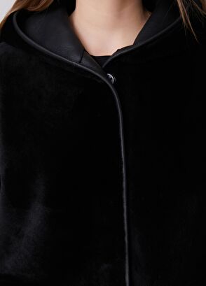 Beymen Club Black Reversible Leather Coat - 8