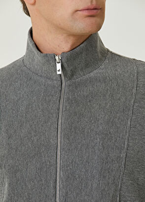 Beymen Club Anthracite Ottoman Textured Sweatshirt - 6