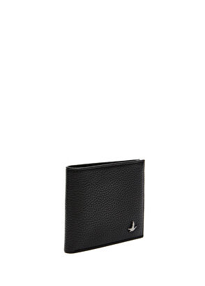 Beymen Club Black Men's Leather Wallet Card Holder Set - 4