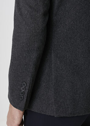 Beymen Club Premium Anthracite Cashmere Jacket - 7