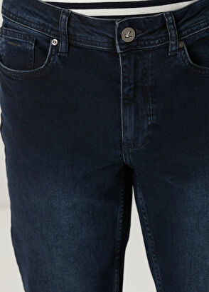 Beymen Club Slim Fit İndigo Jean Pantolon - 4