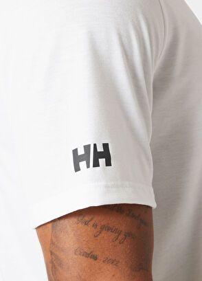 Helly Hansen Hp Race Graphic Bej Baskılı Kısa Kollu Erkek T-Shirt - 6