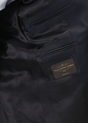 Drop 4 Lacivert Yün Takım Elbise - Görsel 12