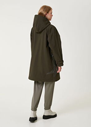 Beymen Club Khaki Hooded Coat - 7