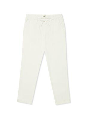 Beymen Club Beyaz Beli Kordonlu Lyocell Pantolon - 6