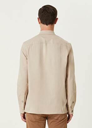 Beymen Club Beige Pocket Detailed Outer Shirt - 5