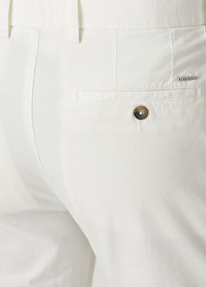 Beymen Club Slim Fit Krem Twill Chino Pantolon - 5
