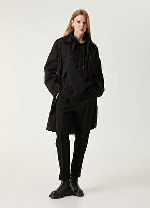 Beymen Club Siyah Logo Nakışlı Sweatshirt - 3