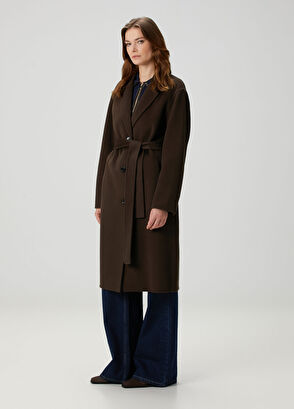 Beymen Collection Brown Cashmere Coat - 4