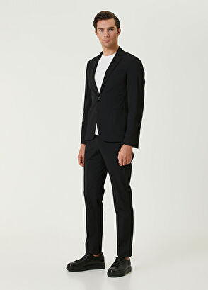 Beymen Club Slim Fit Black Wicking Textured Suit - 5
