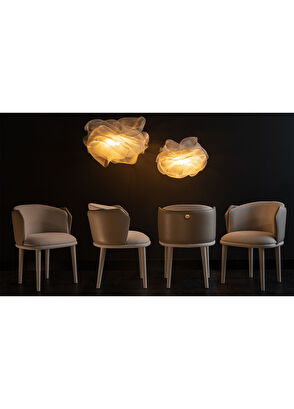 Lagu Fold Beyaz Sandalye - 6