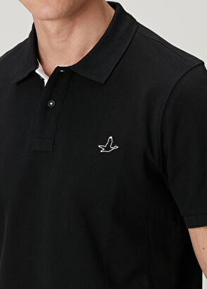 Beymen Club Comfort Fit Siyah Polo Yaka T-shirt - 6