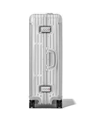 Original Check-In Large Silver Bavul - Görsel 4