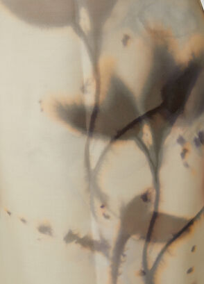 Beymen Club Ekru Çiçekli Maksi Organza Etek - 5