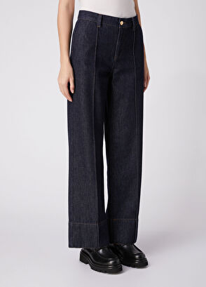Beymen Club Straight Fit Lacivert Jean Pantolon - 5