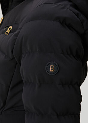 Bogner Ellya Siyah Kapüşonlu Kayak Montu - 7