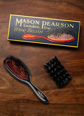 Mason Pearson Small Extra Boar Bristle B2 Dark Saç Fırçası - 6