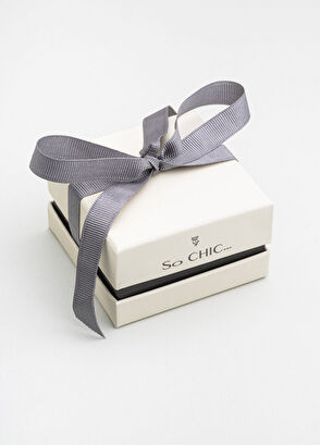 So Chic Love and Rose Medallion Silver 18K Yellow Gold Plated Women's Necklace - 7